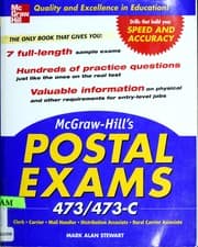 Tapa de McGraw-Hill's postal exams 473/473c