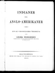Tapa de Indianer und Anglo-Amerikaner