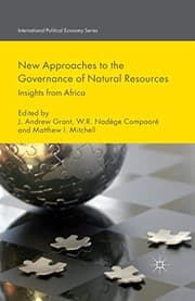 Tapa de New Approaches to the Governance of Natural Resources
