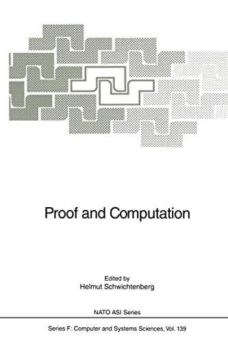 Tapa de Proof and Computation
