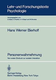 Tapa de Personenwahrnehmung