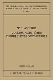 Tapa de Vorlesungen Über Differentialgeometrie I