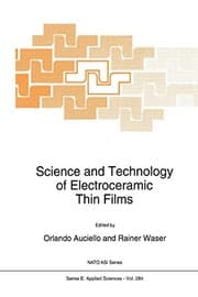 Tapa de Science and Technology of Electroceramic Thin Films