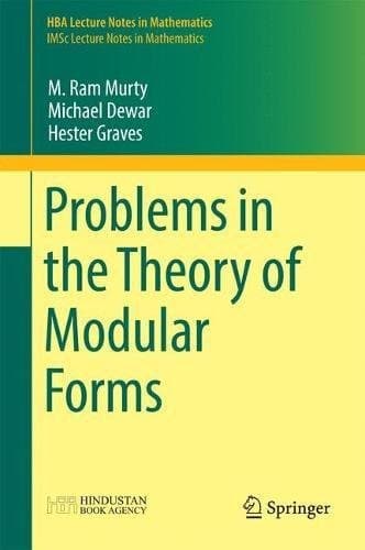 Tapa de Problems in the Theory of Modular Forms