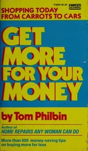 Tapa de Get more for your money