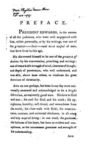 Tapa de The life and character of the late reverend, learned, and pious Mr. Jonathan Edwards