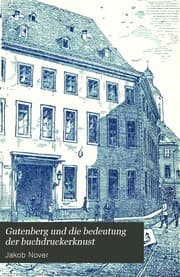 Tapa de Gutenberg und die bedeutung der buchdruckerknust