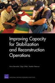 Tapa de Improving capacity for stabilization and reconstruction operations