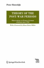 Tapa de Theory of the post-war periods