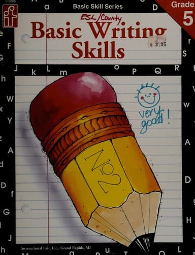 Tapa de Basic Writing Skills, Grade 5 (Basic Writing Skills)