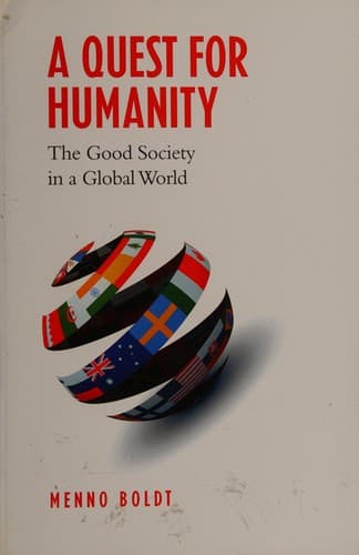 Tapa de A quest for humanity