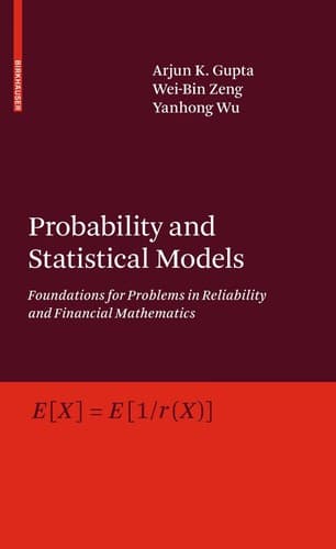 Tapa de Probability and statistical models