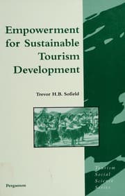 Tapa de Empowerment for sustainable tourism development