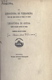 Tapa de La Leggenda di Vergogna