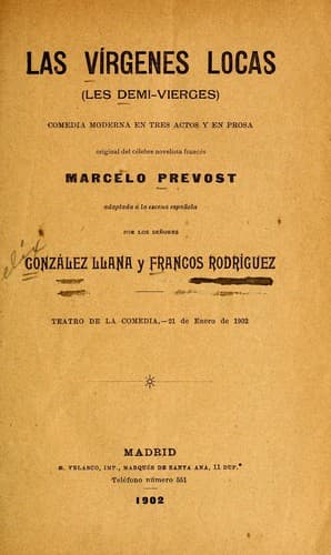Tapa de Las virgenes locas