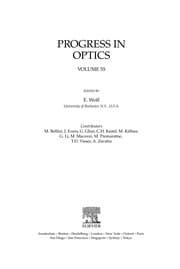 Tapa de Progress in optics. Vol 55