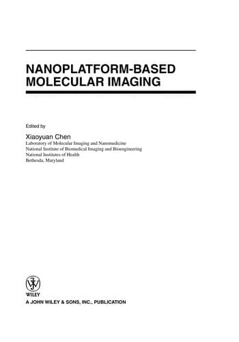 Tapa de Nanoplatform-based molecular imaging