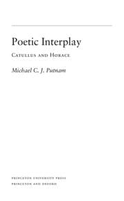 Tapa de Poetic interplay