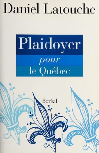 Tapa de Plaidoyer pour le Quebec
