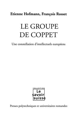 Tapa de Le groupe de Coppet