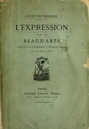 Tapa de L'expression dans les beaux-arts