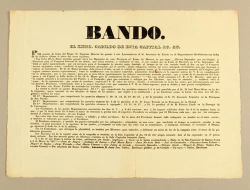 Tapa de Bando