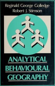 Tapa de Analytical behavioural geography