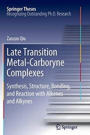 Tapa de Late Transition Metal-Carboryne Complexes