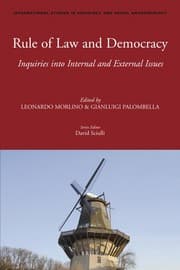 Tapa de Rule of law and democracy