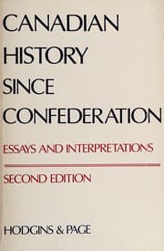 Tapa de Canadian history since confederation