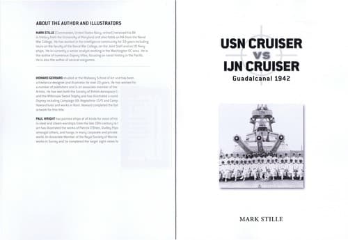 Tapa de USN cruiser vs IJN cruiser