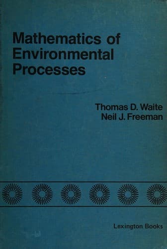 Tapa de Mathematics of environmental processes