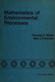 Tapa de Mathematics of environmental processes