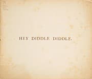 Tapa de Hey diddle diddle