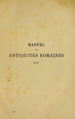Tapa de La vie prive e des romains