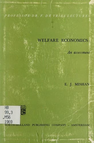 Tapa de Welfare economics