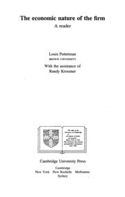 Tapa de The Economic Nature of the Firm
