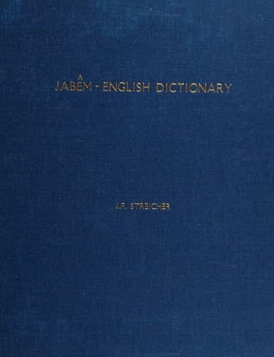 Tapa de Jabêm-English dictionary