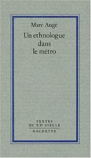 Tapa de Un ethnologue dans le métro