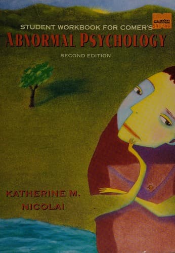 Tapa de Abnormal Psychology/Workbook