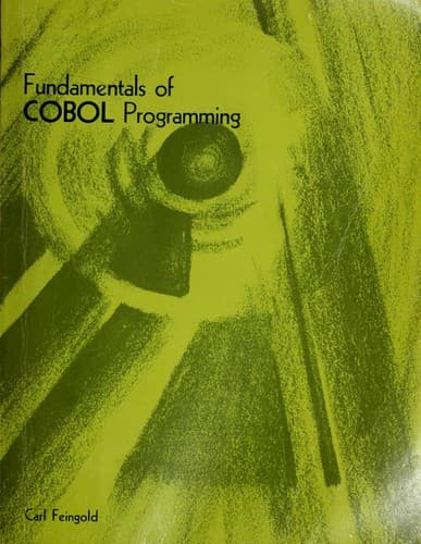 Tapa de FUNDAMENTALS OF COBOL PROGRAMMING