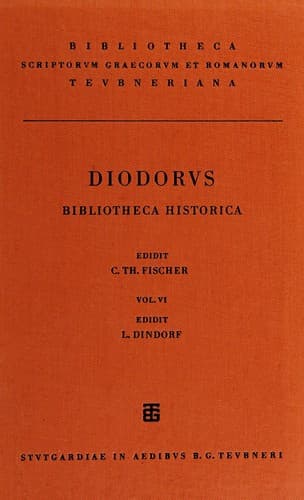 Tapa de Bibliotheca historica