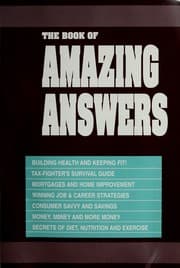 Tapa de Book of Amazing Answers Secrets For