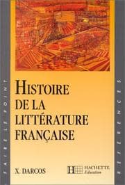 Tapa de Histoire De La Litterature Francaise