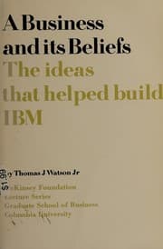 Tapa de Business and Its Beliefs