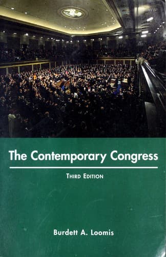 Tapa de The contemporary Congress