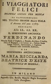 Tapa de I viaggiatori felici