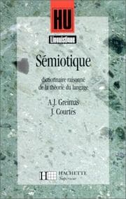 Tapa de Sémiotique