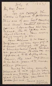 Tapa de Liberty Hyde Bailey letters to Walter Deane