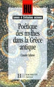 Tapa de Poétique des mythes dans la Grèce antique